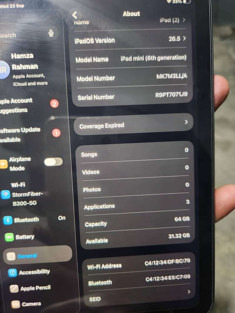 Ipad mini 6 3