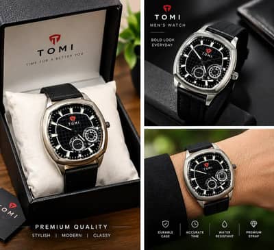 TOMI Premium Men's Watch – Bold, Modern, Classy