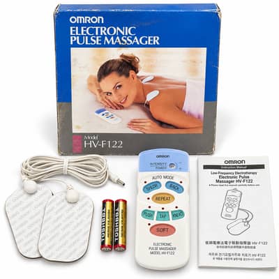 Omron HV-F122 Electronic Pulse Massager | TENS Pain Relief Machine
