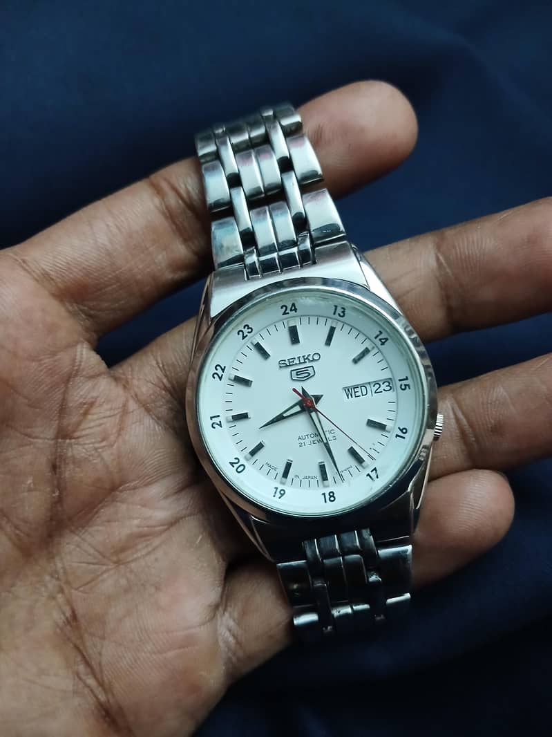 seiko watch automatic 5