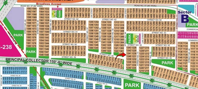 20 Marla Prime Residential Plot for Sale