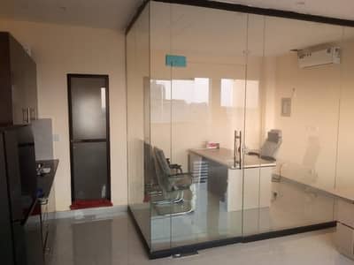Tile Floor Office Available For Rent In PIA Main Boulevard
