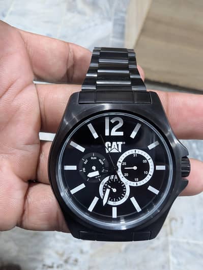 CAT (Caterpillar) PK169 Original Watch - All Black - Urgent Sale
