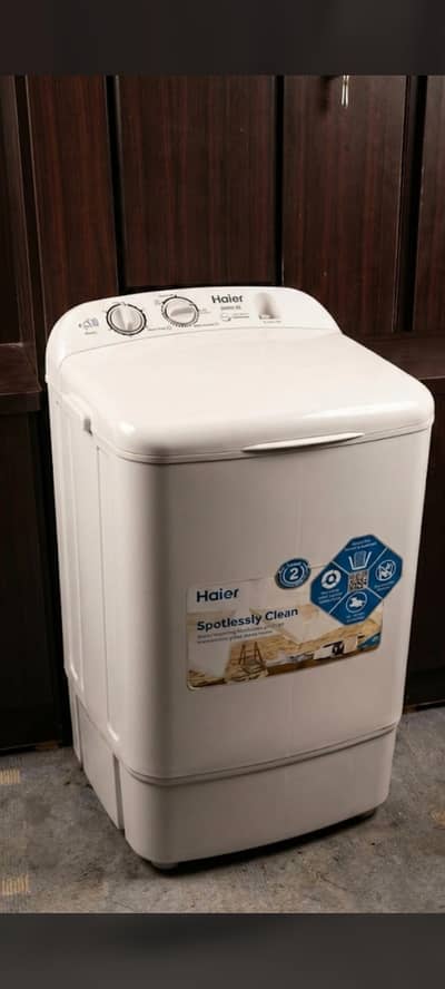 Haier HWM 80-35/50-60 Washing Machine – 8 KG- Just Like NEW