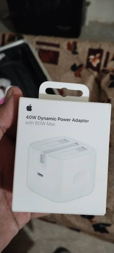 IPHONE ORIGINAL ADAPTOR 40W WITH 60W MAX