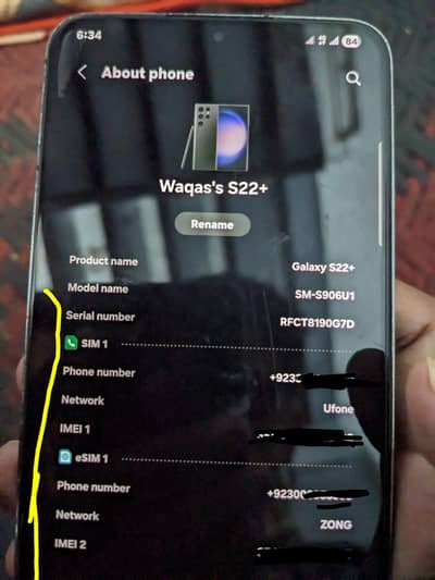 Samsung Mobile S22 Plus