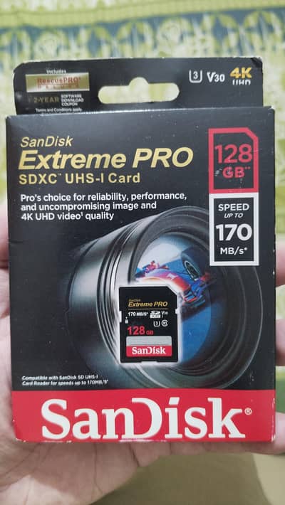 Sandisk Extreme PRO 128Gb