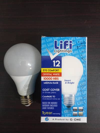 LED BULB 12WATT G ONE