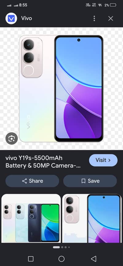 Vivo Y19s box charger