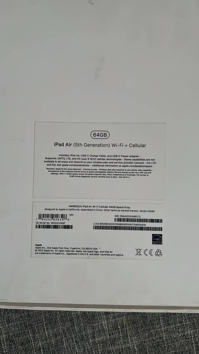 Ipad air 2