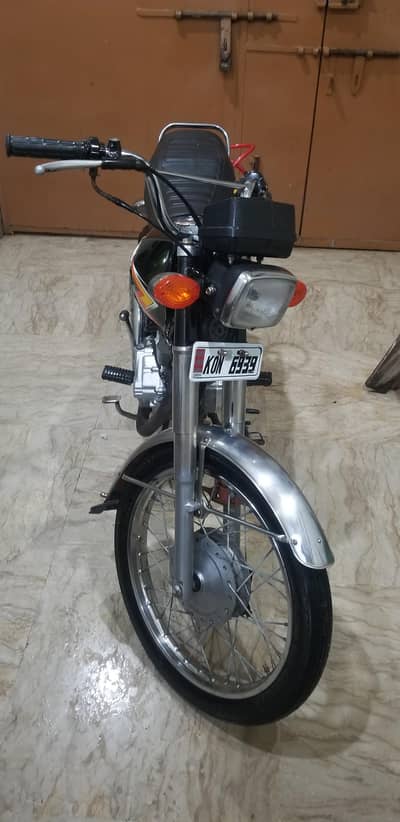 Honda CG125, Karachi Registration