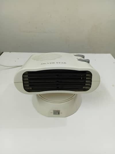 Silver Star Electric Fan Heater – Oscillating – Good Condition