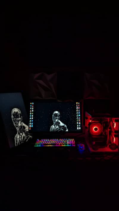 COMPLETE GAMING PC SETUP FOR SALE
