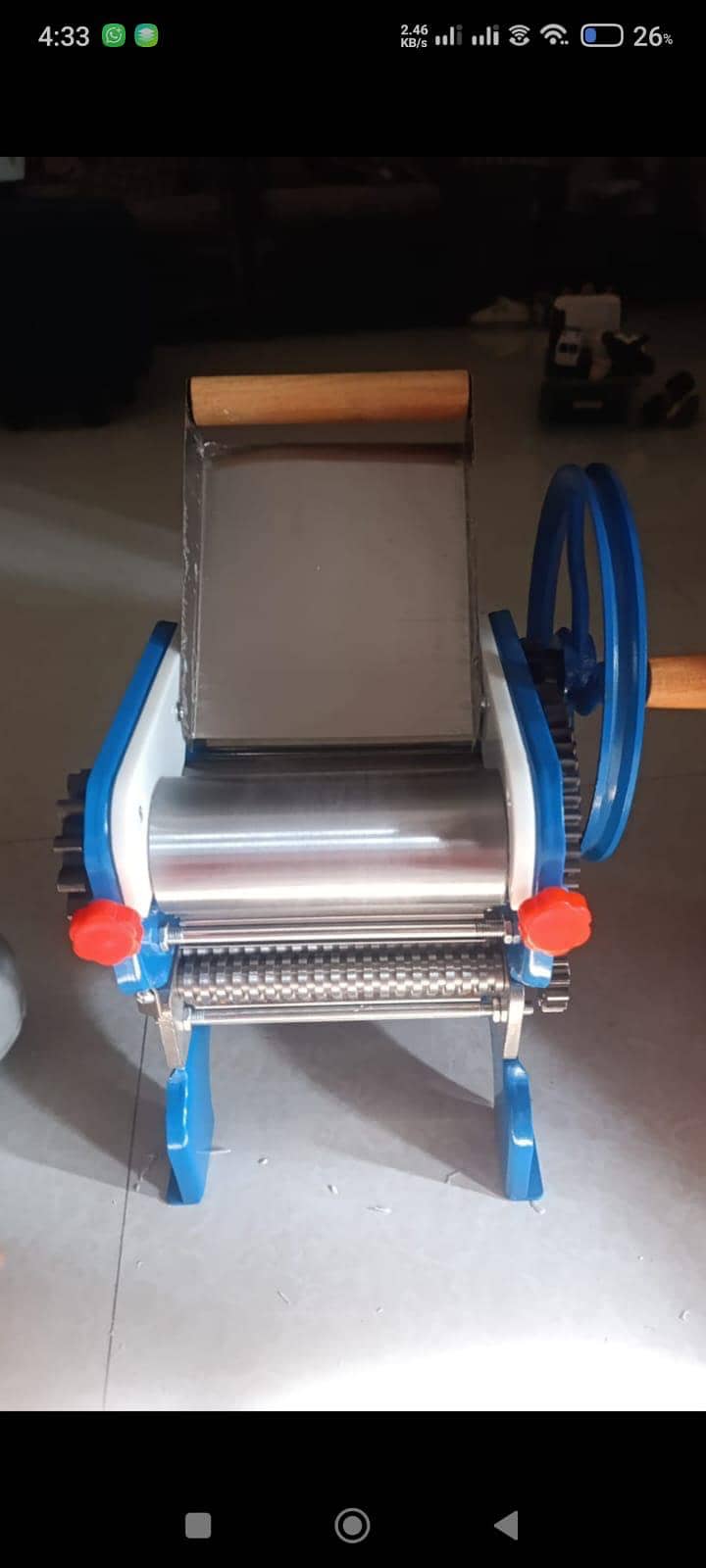 Noodle making machine 1