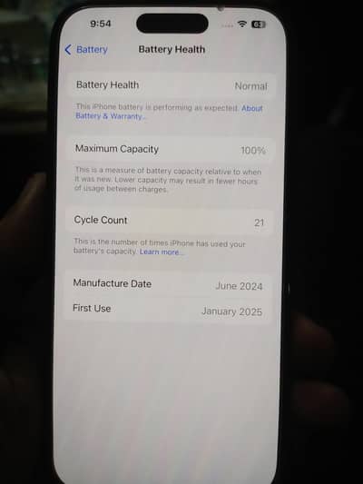 iPhone 15 128GB JV— 10/10 Condition | 100% Battery Health
