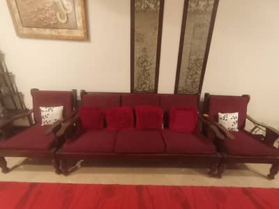 5 seater soffa+ 3 pcs single beds