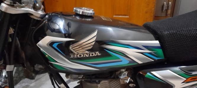 Honda cg 125 2022/23 modal biometric moky par ho gi