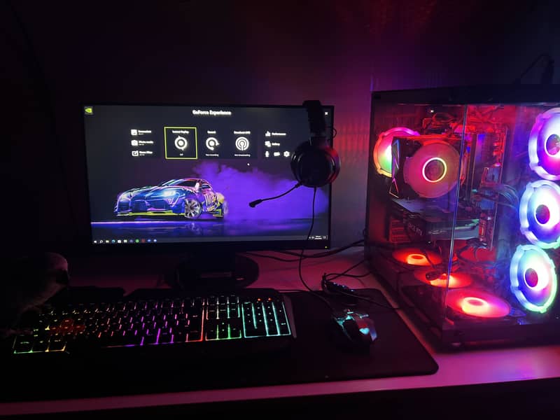 GAMING PC FULL SETUP with table 7