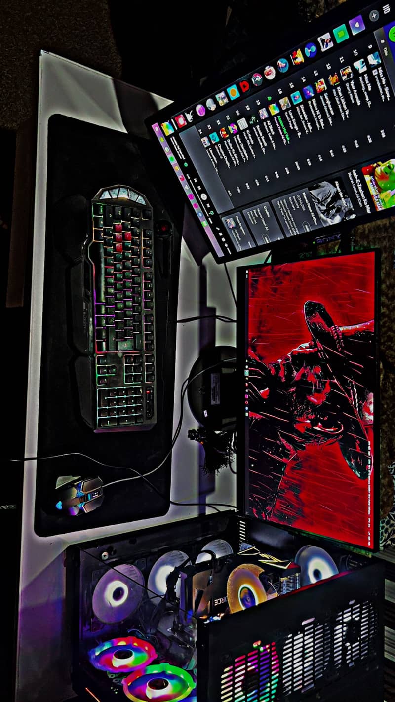 GAMING PC FULL SETUP with table 8