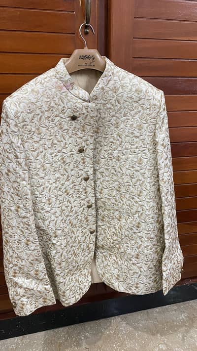 Beige colour prince coat