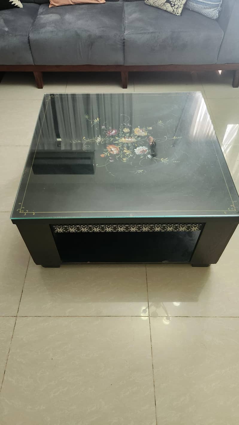 black square coffee table 1
