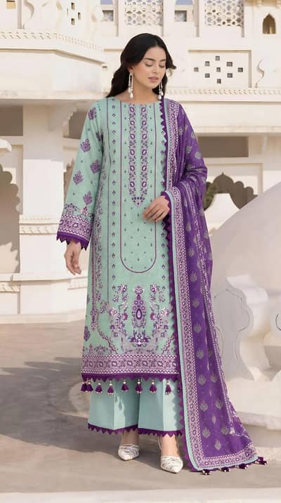 Premium 3-Pcs Lawn Suit ya title ha