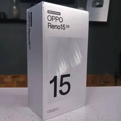 OPPO Reno 15 (12/256 GB) brand new, full warranty