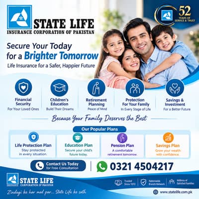 State Life Insurance Plans | Family Protection | Savings & Retirement