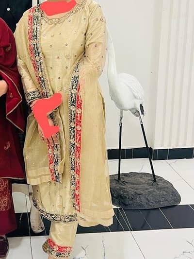 Formal Fancy Dress Golden