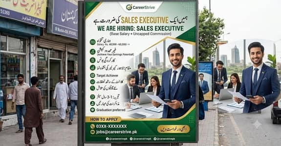 Sales executive Jobs available