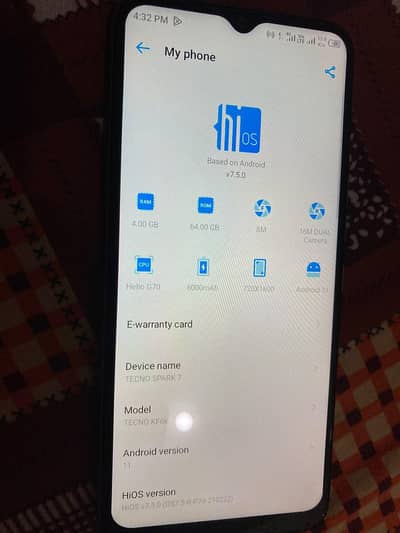 Tecno Spark 7