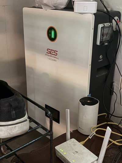 SES Power Wall 14.336kWh 51.2V 280Ah Battery - Under Warranty