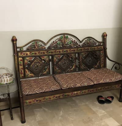 Sofa set with bed