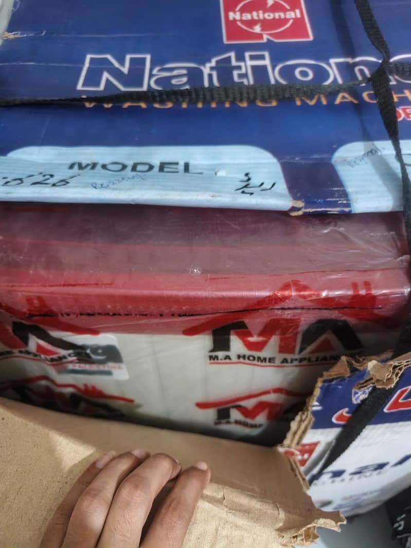 Box packed washing machine 0
