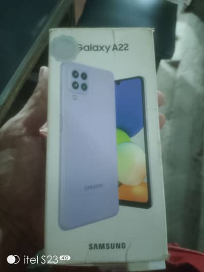 samsung A22 (6/128) with box