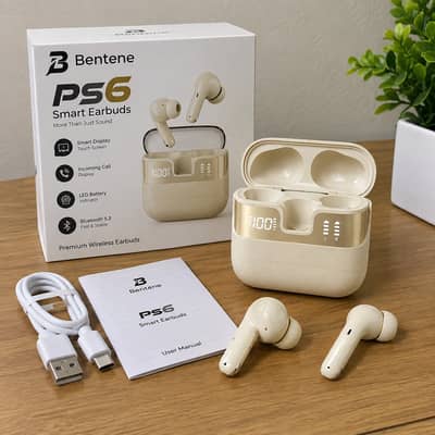 Bentene PS6 & PM10 Earbuds - ANC+ENC - Waterproof - Free Delivery