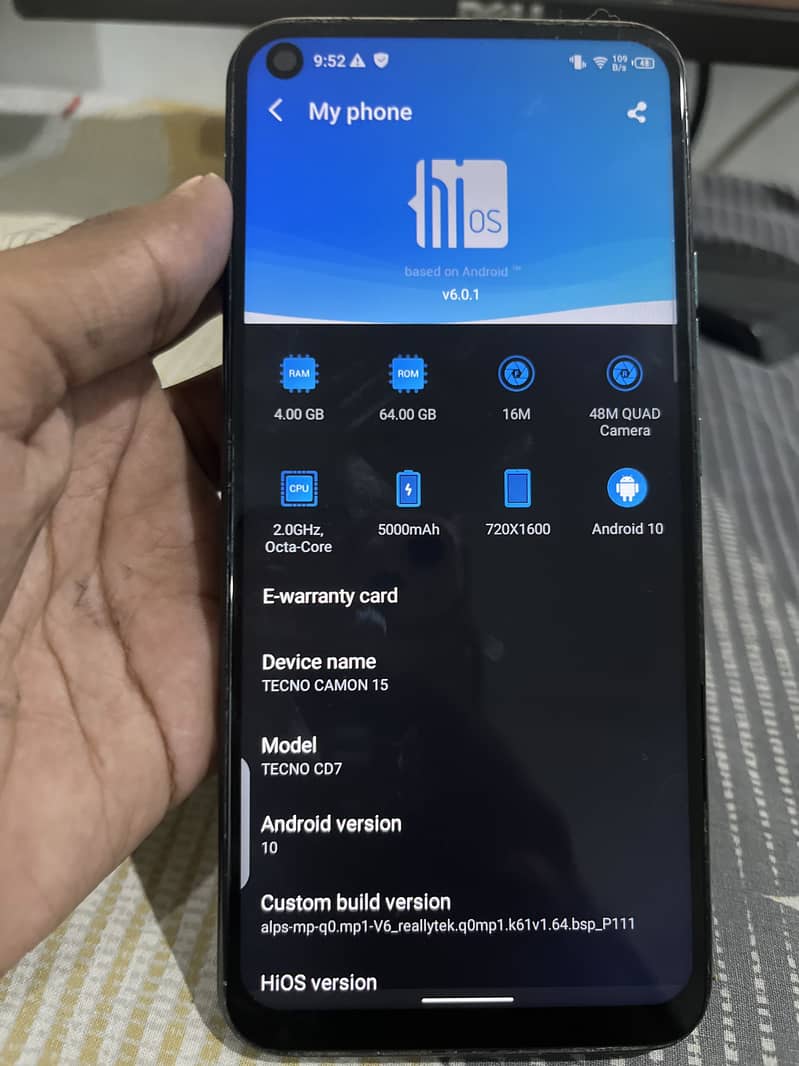 Tecno CAMON 15 4