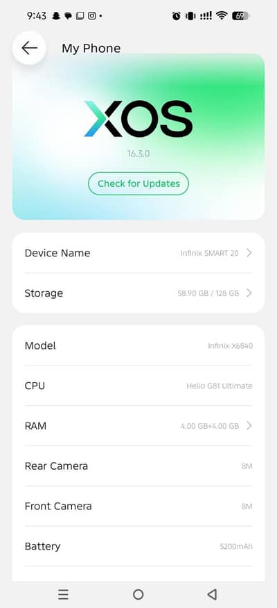 Infinix Other Model