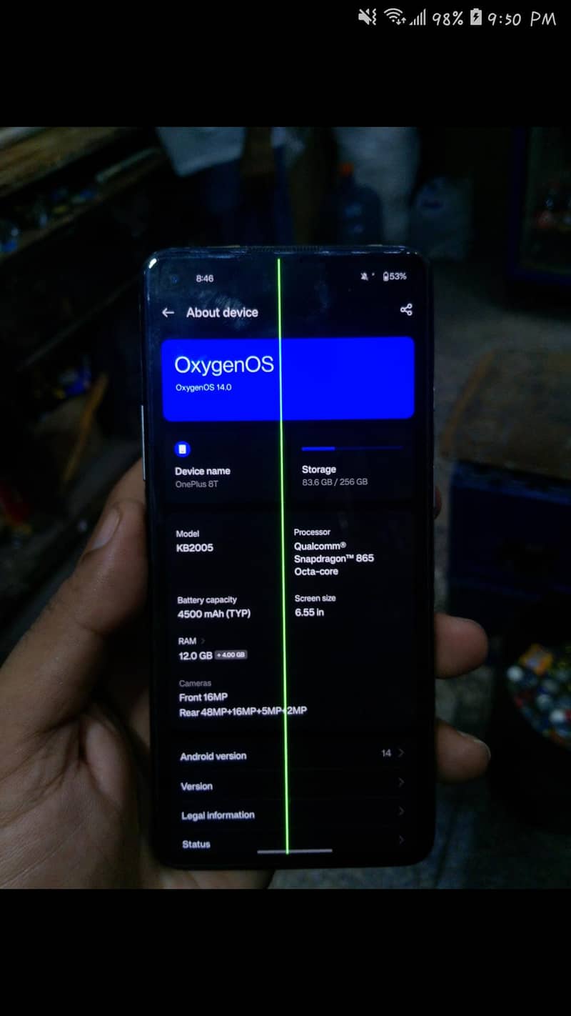 One Plus 8T 6