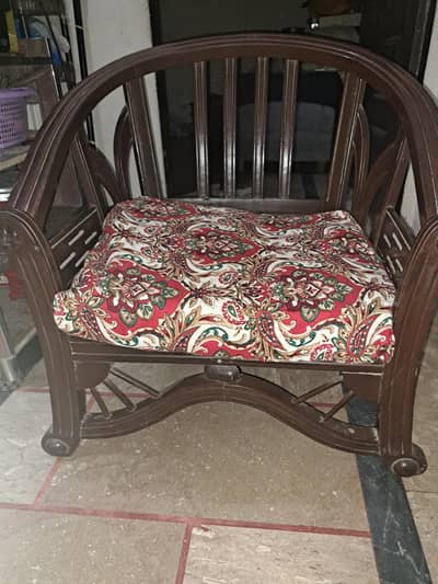 Wood  sofa for sale. . . .