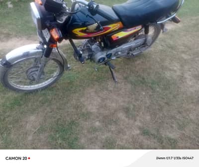A one bike he CD 70 18model