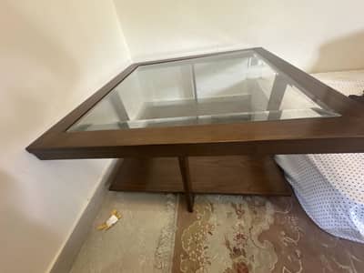 Wooden centre table for sale
