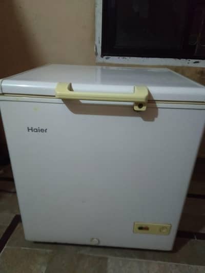 Haier single door deep freezer