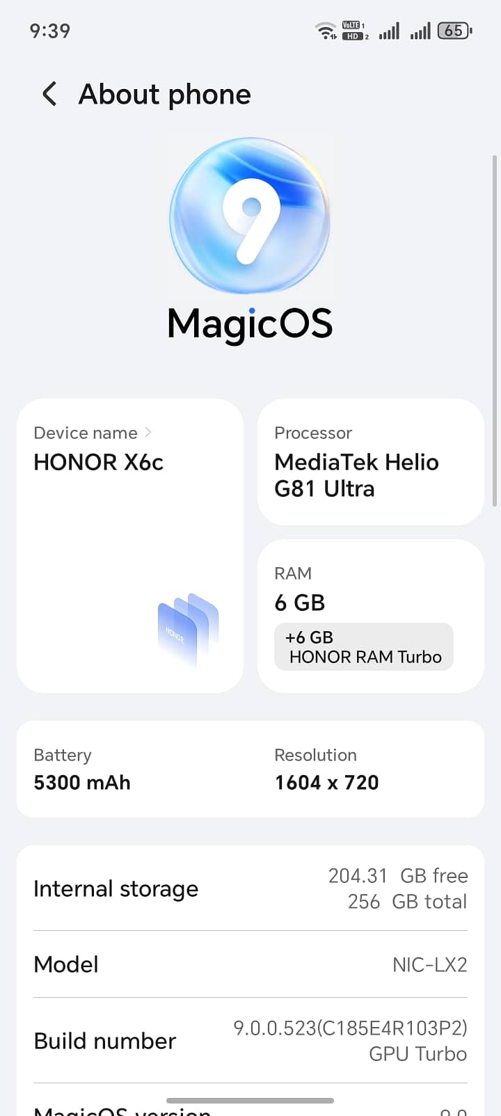 Honor X6c 7
