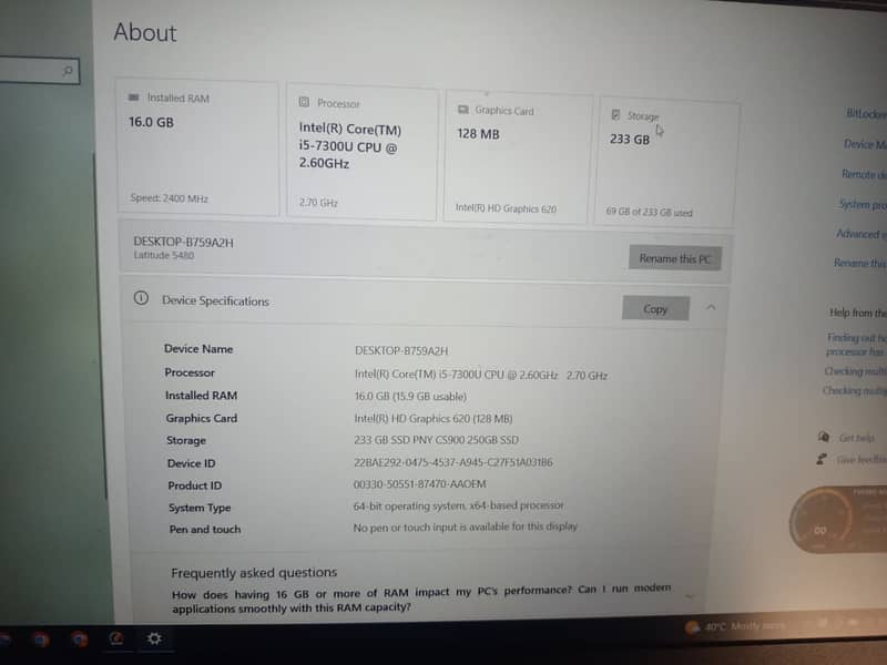 Dell laptop 1