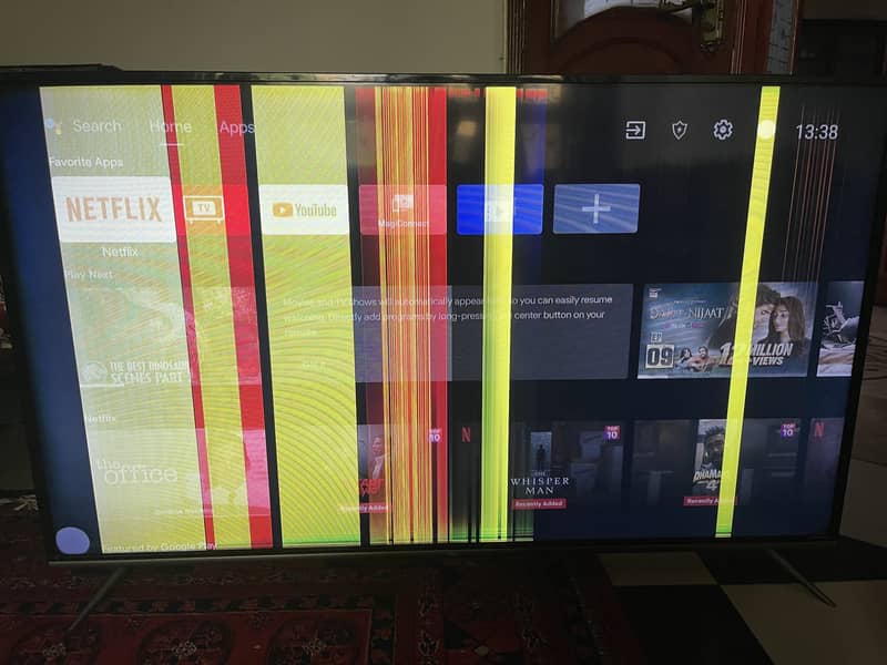 Tcl 55inch panel issue 0
