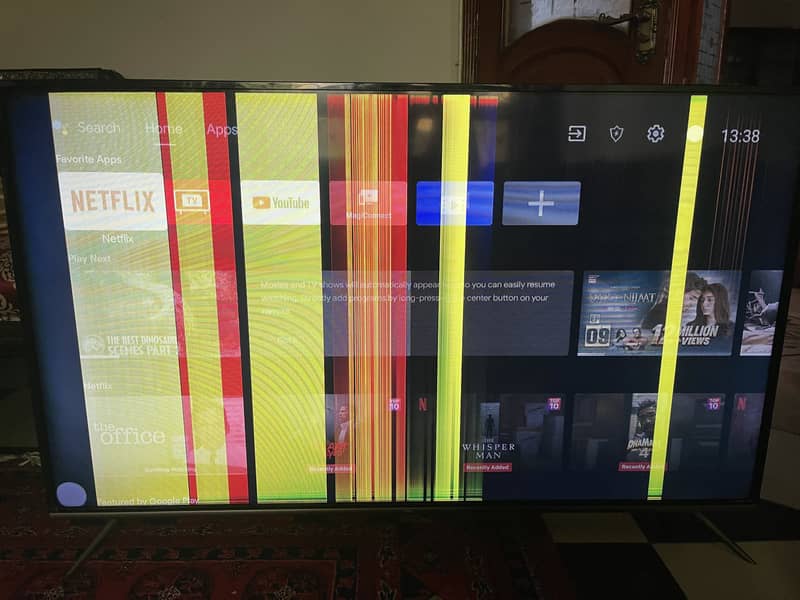 Tcl 55inch panel issue 6