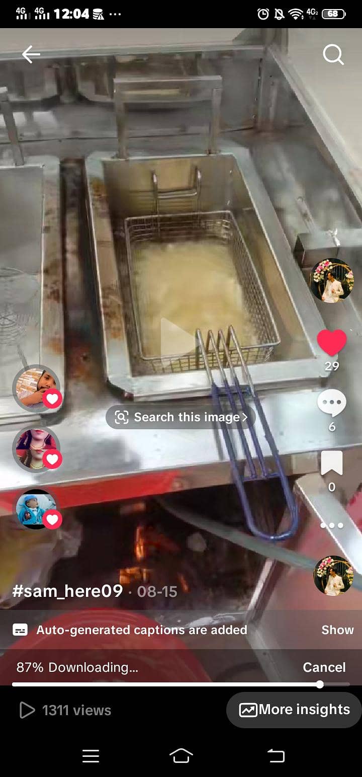 fries counter complete setup 0
