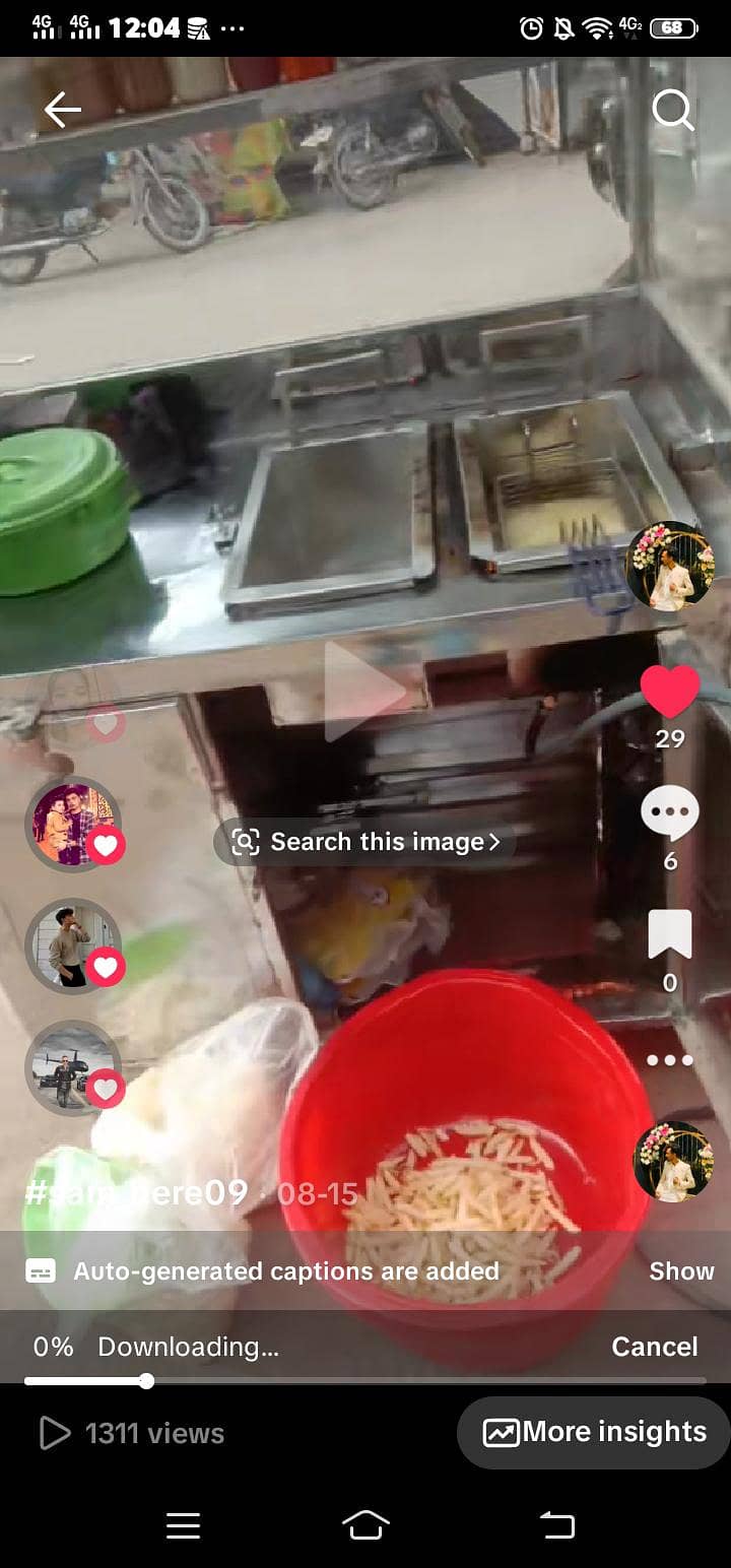 fries counter complete setup 4