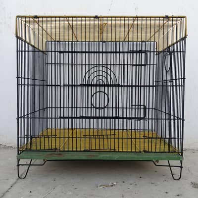 Folding bird cages